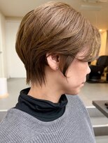 ニコ(nico...) シドウ/30代40代/くびれショート/アッシュベージュ