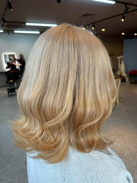 パーミルヘアーピピ(permille hair pipi) ボブ×ブロンド