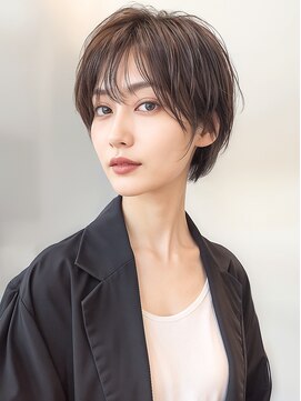 カバーヘア 上尾西口店(COVER HAIR) 大人レイヤーハンサムショート×アッシュブラウン/美髪小顔p上尾