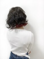 アヴァンス 難波店(AVANCE.) ボブ×デザインカラー