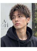 無造作ツイストスパイラル×マッシュ