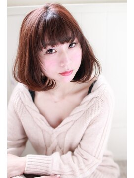 イロドリ ヘアーデザイン(IRODORI hair design) IRODORI　ナチュラルワンカールボブ　［西尾一寛］