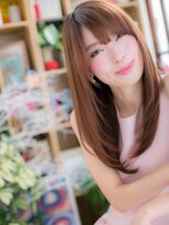 カバーヘア ブリス 川口(COVER HAIR bliss) *+bliss川口+*…斜めバングの♪小顔シルキーストレート♪e
