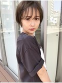 ショコラベージュ×ショート