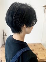 アテナ 六本松店(ATENA) コンパクトな黒髪ショートボブ