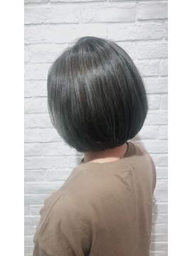 アッシュ 石神井公園店(Ash) 大人女性のハイライトボブ