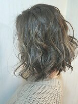 ヘアサロンエム 川越(HAIR SALON M) デザインカラー/厚めバング/ローライト/スリークボブ