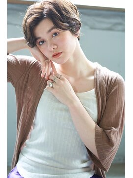 クロム バイ リエット(Chlom by Lietto) Chlom☆新宿 ハイライトベージュイルミナカラーハンサムショート