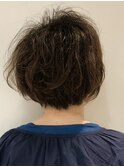 クセを活かしたショートボブ3