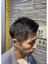 ヒロギンザバーバーショップ 新宿店(HIRO GINZA BARBER SHOP)&nbsp;アップバングビジネススタイル