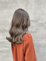 スイート ヘアデザイン(Suite HAIR DESIGN)&nbsp;【ブルベ】グレージュ と ウエーブロング