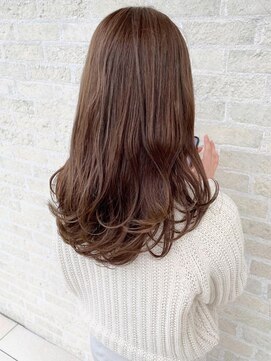 トップヘアーラウンジ 知立(TOP HAIR Lounge) 綺麗め大人のブランジュカラー/ことりベージュ/ニュアンスカラー