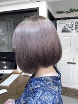 リッカ(RICCA)&nbsp;【大人ハイトーンカラー】ラベンダーグレー♪