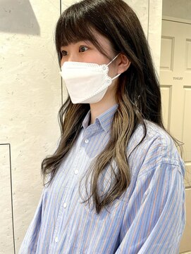 ロンドプランタン 恵比寿(Lond Printemps) 【石垣】インナーカラー/アッシュベージュ/ミルクティーベージュ