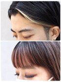 【jako】前髪インナーカラー フェイスフレーミング