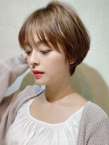 アマトウキョウ 表参道(AMA TOKYO) かわいい丸みショート 岩井スタイル