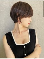 ロンド アンブル 四条烏丸(Lond ambre)&nbsp;【Lond ambre】オシャレショート/ブリーチ無しグレージュ[京都]