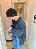 20代30代40代大人可愛いマッシュショートパーマ