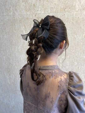 ヘアデザイン ジャム(hair design JAM) お呼ばれヘア