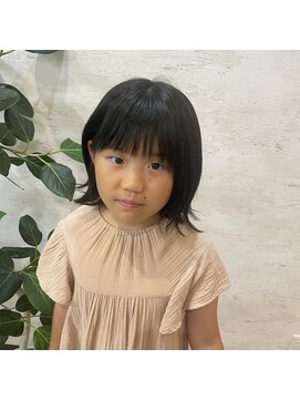 ビキ(BIKI) キッズ外ハネカット！ばっさり
