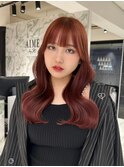 韓国ロングヘアスタイルの定番ヨシンモリ!