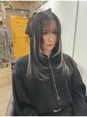 コントラストハイライト風プルエクステ/ナチュラルエクステ