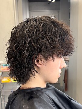 フィフス トウキョウ (fifth TOKYO) 渋谷メンズパーマ波巻きスパイラルパーママッシュウルフカット
