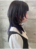 【あんstyle】20代30代ウルフ×パープルインナー！！