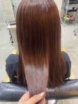 ボアップ 新居浜店(boappu)&nbsp;#レッドブラウン#レッドカラー#ブリーチなしカラー