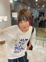 ウタリ(utari)&nbsp;誰よりも目立つレインボー【難波 桜川/ケアブリーチ】