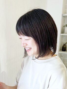リグ ヘアアンドデザイン(LiG hair&design) ミディアムボブ