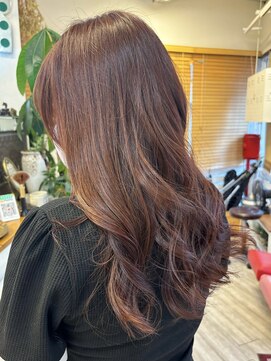 フラバー(flover) ブリーチなしカシスブラウン【miyabi】20代30代40代