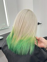 エゴ 池袋(EGO)&nbsp;ホワイトブロンド/グラデーションカラー/色落ち均一