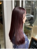 ロング×チェリーブラウン