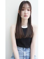 シーム 天神大名店(SEAM)&nbsp;セミロング　Recommended for  20s to 30s.