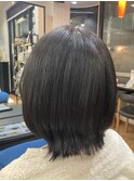 ふんわりボブウルフカット