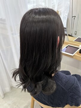 リュンヌ(Lune) 大人かわいい暗髪ダークブラウン/透明感/美髪/YU64