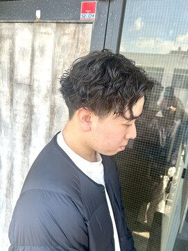 アノ(Ano.) センターパート×ツイスパ