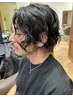 松本指名限定　メンズカット＋パーマ＋眉カット　￥10000