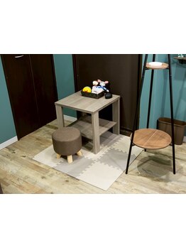 【キッズスペースあり】親子での来店も歓迎！お子様連れでも周りを気にせずゆったりお過ごしいただけます♪