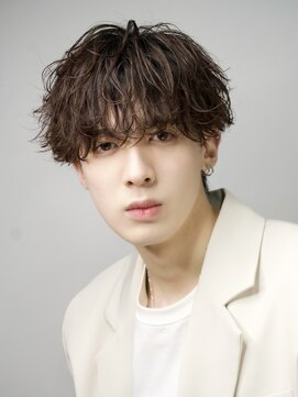 ゴールド 京都(GOALD) シャドウパーマ緩めパーマスパイラルパーマ