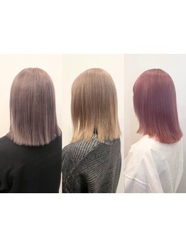 【学割U24/ワンカラー＋Tr￥7700～】おしゃれ感度の高い学生が通うVIRGO原宿で、最旬トレンドスタイルに♪