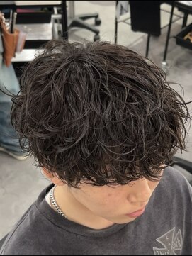 ビカムメンズヘアー 栄店(become men's hair) シャドウパーマ韓国メンズパーマ