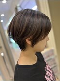 綺麗シルエットショートボブ