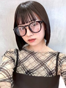 ヴィヴィー 福岡天神店(VIVIE) 【韓国風】タッセルボブは縮毛矯正との同時施術がお勧め!!