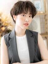 カバーヘア ブリス 戸田公園西口店(COVER HAIR bliss)&nbsp;ショートマッシュボブパーマヘルシースタイルc7戸田公園30代40代