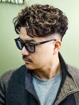 プロショップウェーブ(PRO SHOP WAVE) スペインカール/プードルパーマ/メンズパーマ/マレットヘア