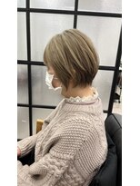 ピックアップ(ｐｉｃｋ ｕｐ)&nbsp;ショートカット　白髪ぼかし