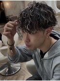 スパイラルパーマ/メンズパーマ/波巻/マッシュ/波巻きスパイラル