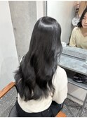透明感グレージュ